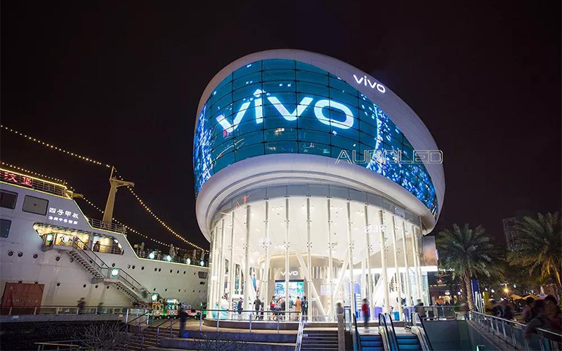 VIVO Lab旗艦店酷炫<a href=http://www.zy-love.cn/toumingping/ target=_blank class=infotextkey>透明屏</a>效果